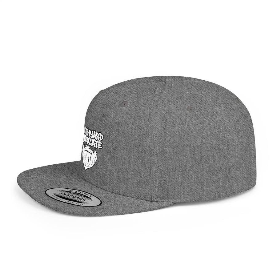 Stylish Flat Bill Snapback Hat, Casual Fashion Accessory, Trendy Gift for Him, Everyday Wear, Streetwear Essential