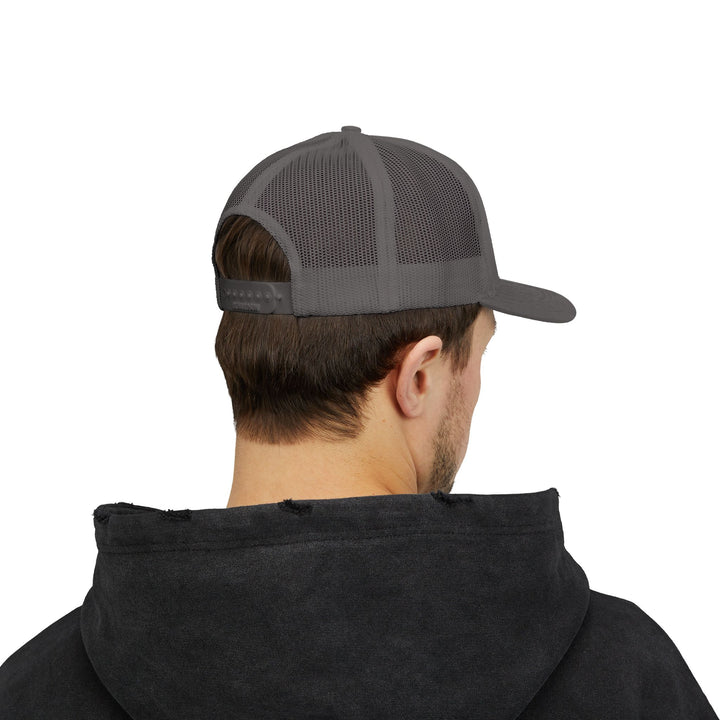 Rustic Beard Trucker Cap, Hipster Cap, Gift for Bearded Men, Outdoor Cap, Unique Dad Hat, Adjustable Retro Snapback