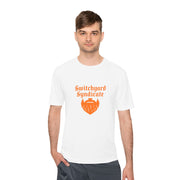 Bearded Humor Tee, Funny Sports Shirt, Gift for Beard Lovers, Stylish Workout Top, Unisex Fitness Wear