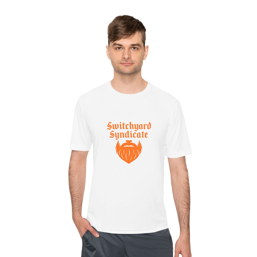 Bearded Humor Tee, Funny Sports Shirt, Gift for Beard Lovers, Stylish Workout Top, Unisex Fitness Wear