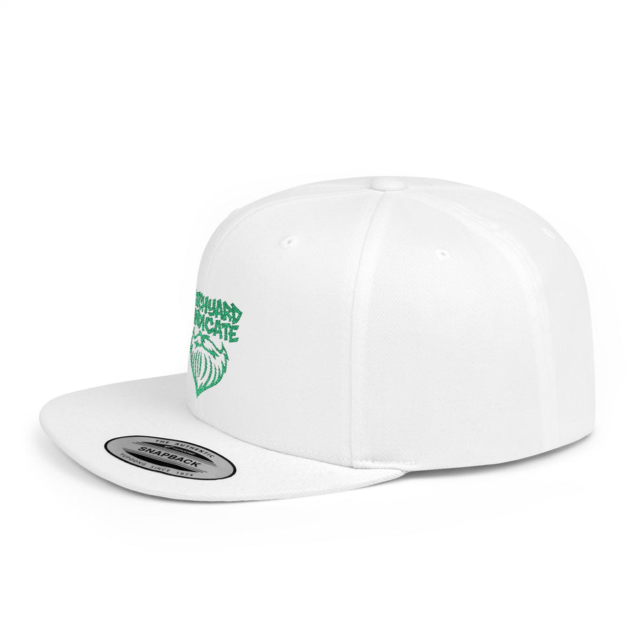 Stylish Flat Bill Snapback Hat, Trendy Cap, Urban Streetwear, Gifts for Him, Summer Fashion, Festival Wear, Casual Style