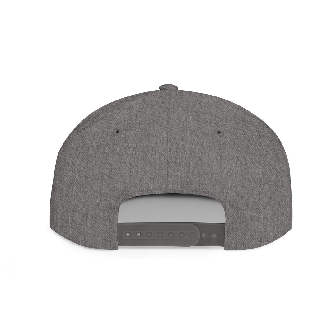 Stylish Flat Bill Snapback Hat, Perfect for Streetwear, Casual Outings, Skate Sessions, Gift for Trendsetters, Cool Logo Design