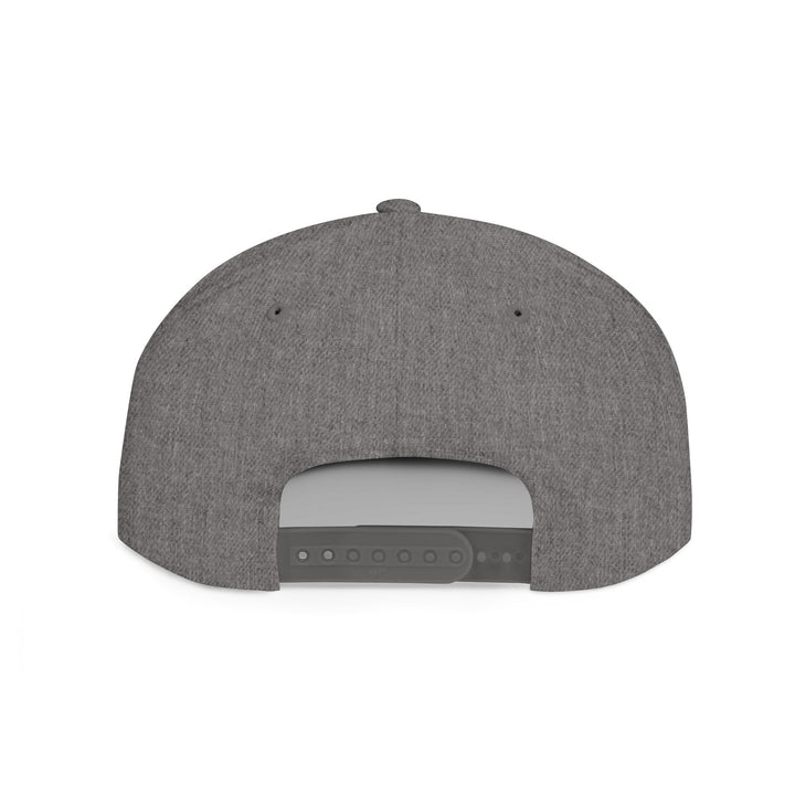 Stylish Flat Bill Snapback Hat, Perfect for Streetwear, Casual Outings, Skate Sessions, Gift for Trendsetters, Cool Logo Design