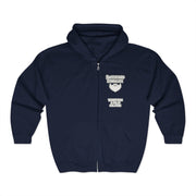 Beard On Hoodie | Unisex Full Zip Sweatshirt | Cozy Gift | Casual Wear | Perfect for Bearded Friends & Holidays