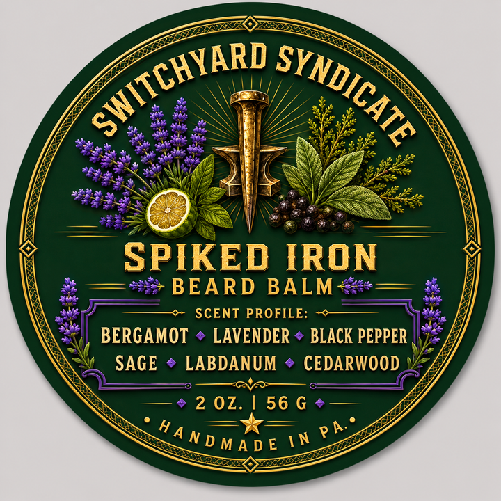 Spiked Iron Beard Balm & Beard Oil