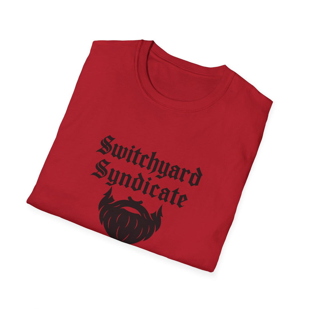 Beard Enthusiast Unisex T-Shirt - Perfect for Gifts, Casual Wear, Events, and Bearded Celebrations, Switchyard Syndicate Tee, Beard On Shirt