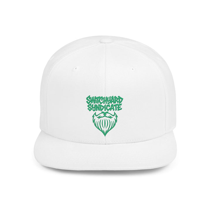 Stylish Flat Bill Snapback Hat, Trendy Cap, Urban Streetwear, Gifts for Him, Summer Fashion, Festival Wear, Casual Style