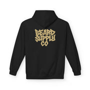 Beard Supply Co. Gold Logo Hoodie — "Swerve Hard, Swerve Rare"