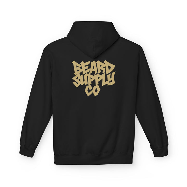 Beard Supply Co. Gold Logo Hoodie — "Swerve Hard, Swerve Rare"