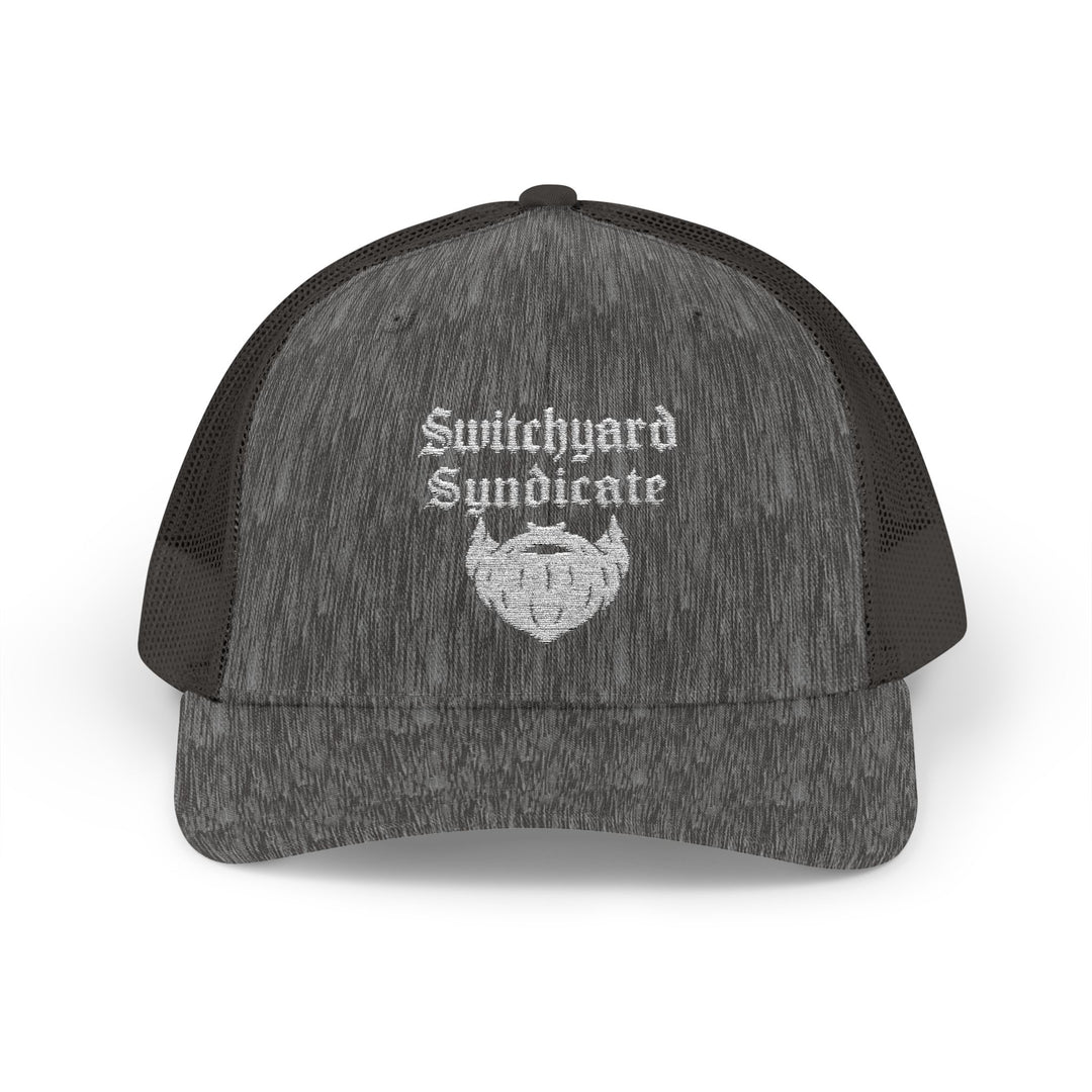 Rustic Beard Trucker Cap, Hipster Cap, Gift for Bearded Men, Outdoor Cap, Unique Dad Hat, Adjustable Retro Snapback
