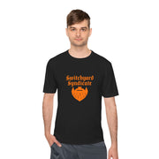 Bearded Humor Tee, Funny Sports Shirt, Gift for Beard Lovers, Stylish Workout Top, Unisex Fitness Wear