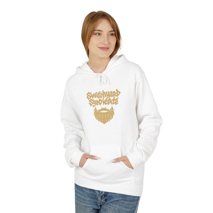 Beard Supply Co. Gold Logo Hoodie — "Swerve Hard, Swerve Rare"