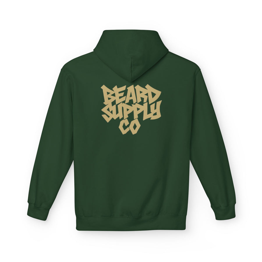 Beard Supply Co. Gold Logo Hoodie — "Swerve Hard, Swerve Rare"