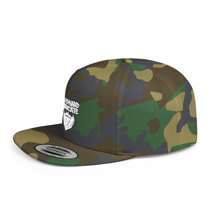 Stylish Flat Bill Snapback Hat, Casual Fashion Accessory, Trendy Gift for Him, Everyday Wear, Streetwear Essential