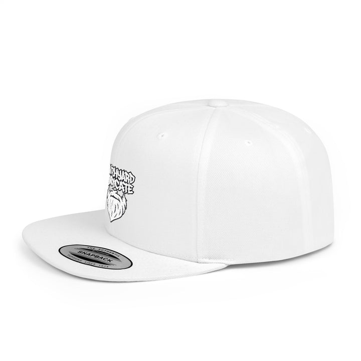 Stylish Flat Bill Snapback Hat, Casual Fashion Accessory, Trendy Gift for Him, Everyday Wear, Streetwear Essential