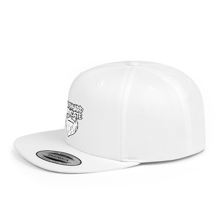 Stylish Flat Bill Snapback Hat, Casual Fashion Accessory, Trendy Gift for Him, Everyday Wear, Streetwear Essential