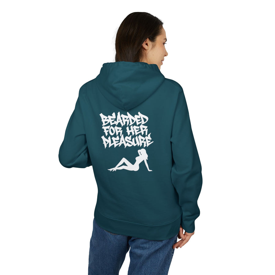 Unisex Cruiser 2.0 Hoodie with Swaggy Beard Graphic, Streetwear Fashion, Cool Hoodie for Men and Women, Casual Wear, Unique Gift Idea