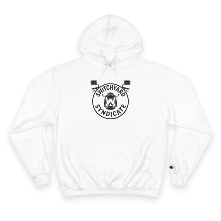 Champion Hoodie with Switchyard Syndicate Design, Cozy Outfit, Streetwear, Perfect Gift for Sports Enthusiasts, Birthday Gift, Unisex [...]