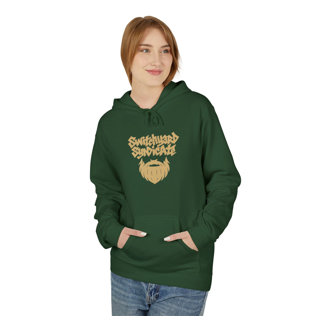 Beard Supply Co. Gold Logo Hoodie — "Swerve Hard, Swerve Rare"