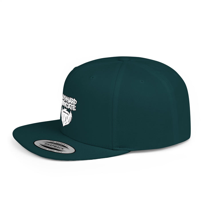 Stylish Flat Bill Snapback Hat, Casual Fashion Accessory, Trendy Gift for Him, Everyday Wear, Streetwear Essential