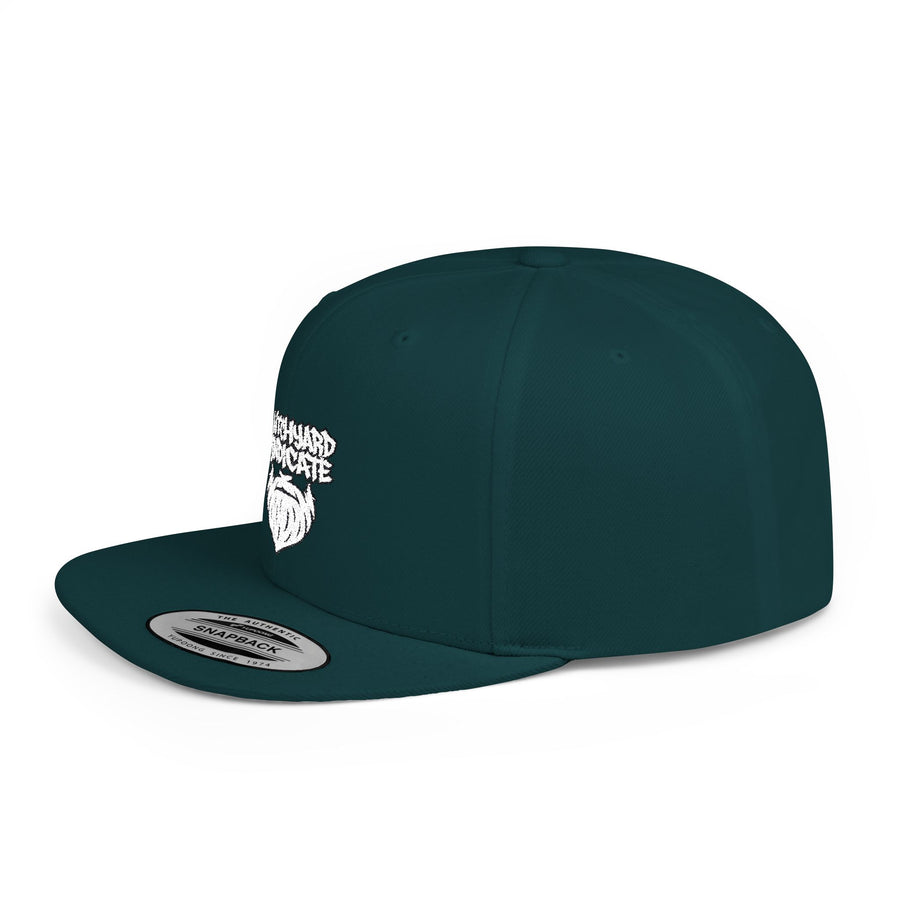 Stylish Flat Bill Snapback Hat, Casual Fashion Accessory, Trendy Gift for Him, Everyday Wear, Streetwear Essential