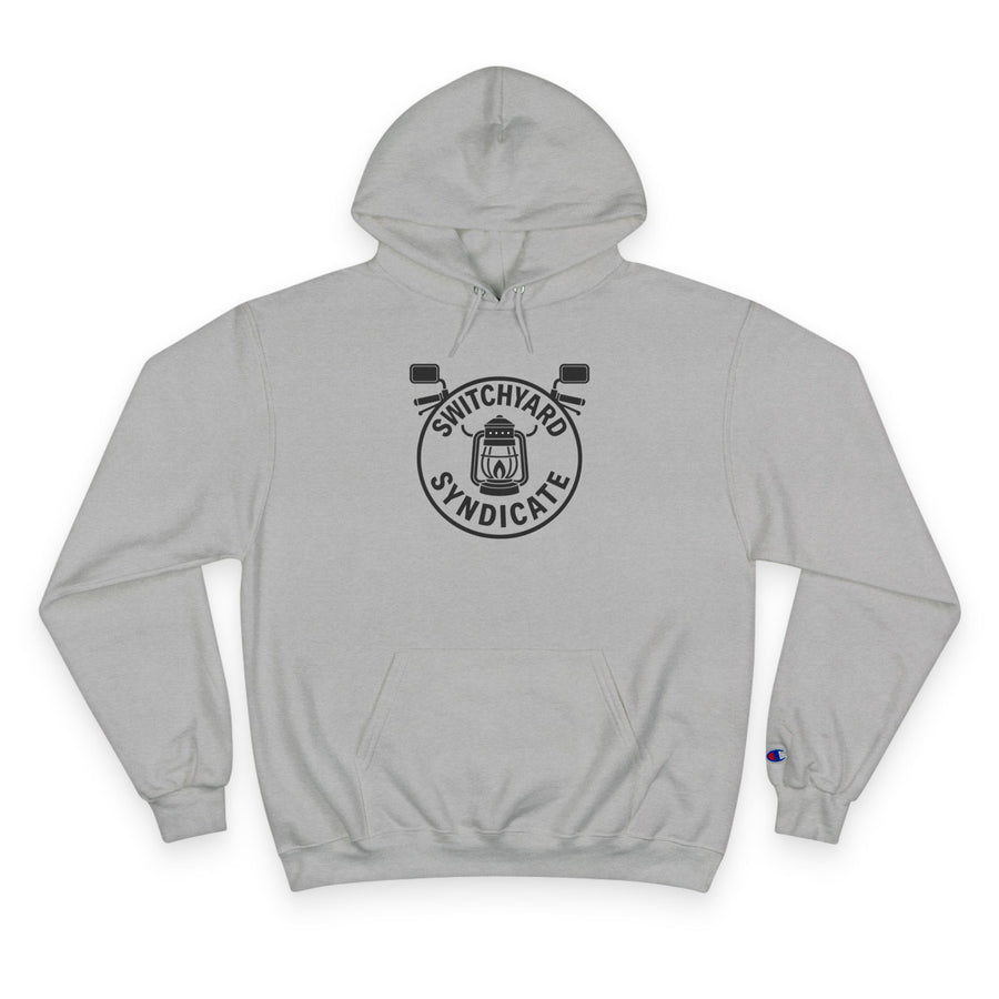 Champion Hoodie with Switchyard Syndicate Design, Cozy Outfit, Streetwear, Perfect Gift for Sports Enthusiasts, Birthday Gift, Unisex [...]
