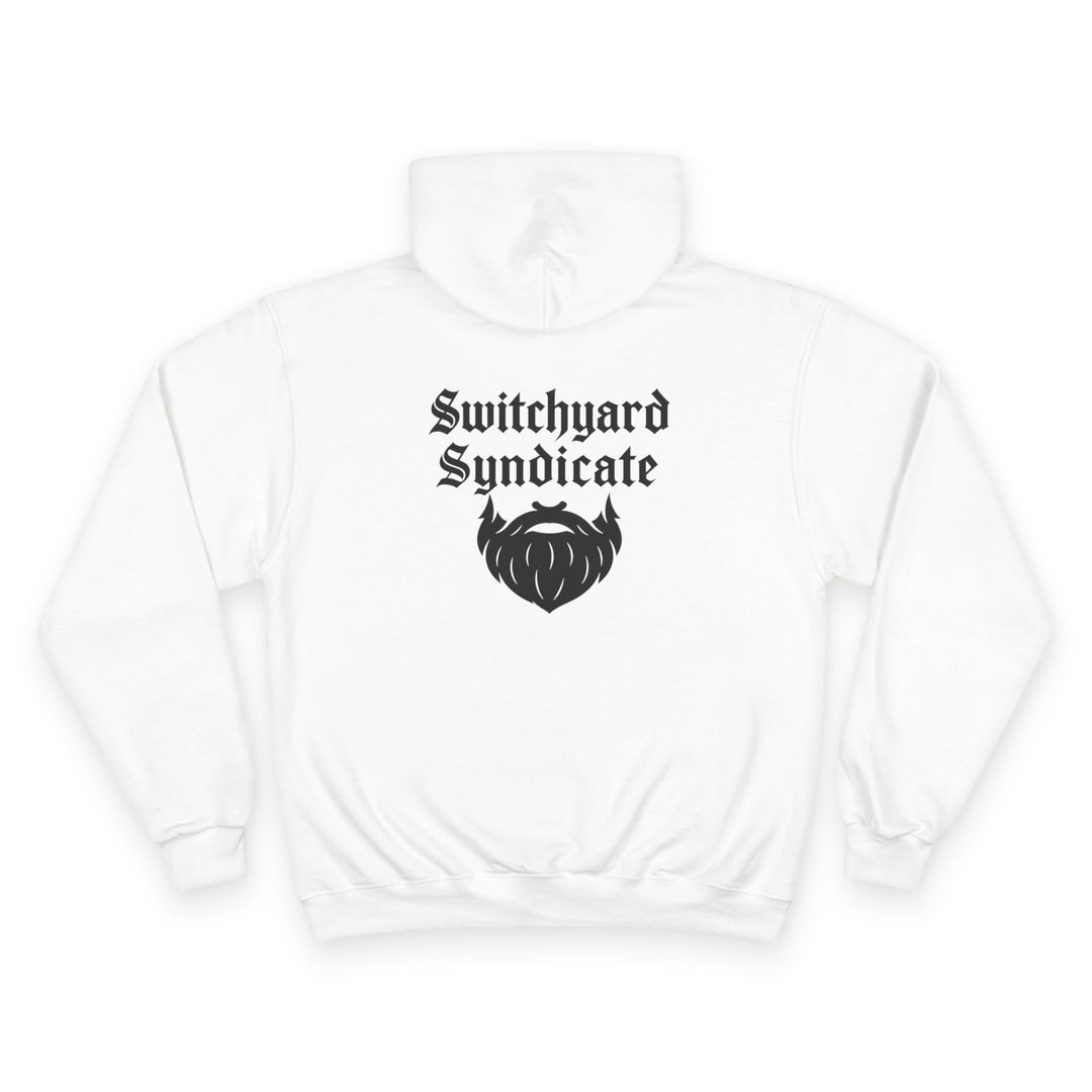 Champion Hoodie with Switchyard Syndicate Design, Cozy Outfit, Streetwear, Perfect Gift for Sports Enthusiasts, Birthday Gift, Unisex [...]