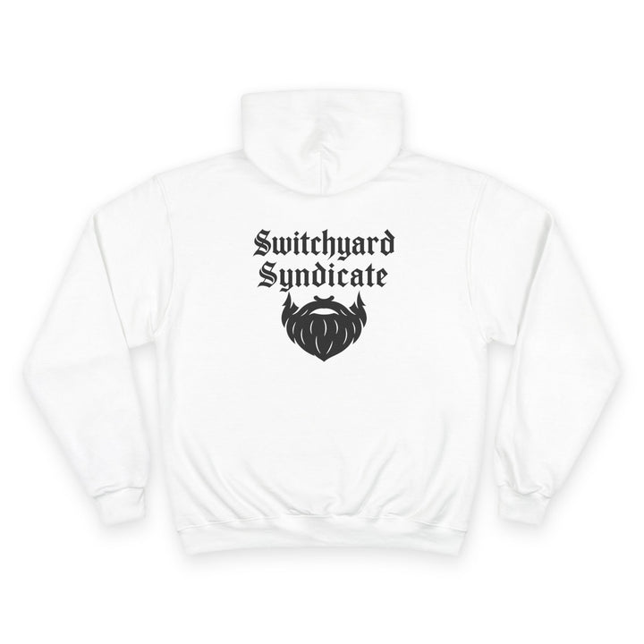 Champion Hoodie with Switchyard Syndicate Design, Cozy Outfit, Streetwear, Perfect Gift for Sports Enthusiasts, Birthday Gift, Unisex [...]