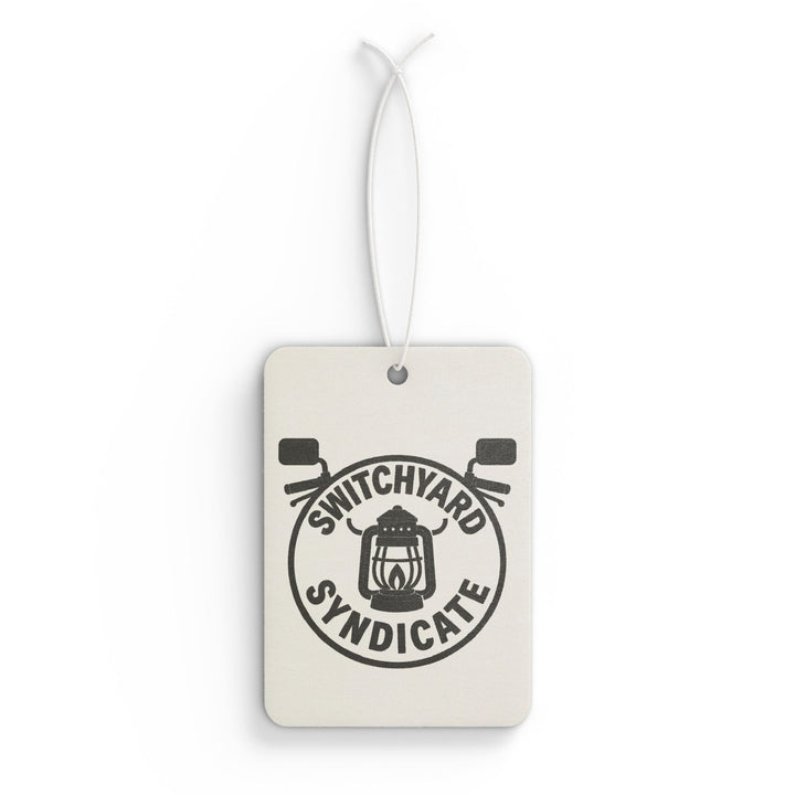 Scented Car Air Freshener | Switchyard Syndicate Design, Vintage Car Aroma Tag, Travel Essential, Gift for Car Enthusiasts, Stylish [...]