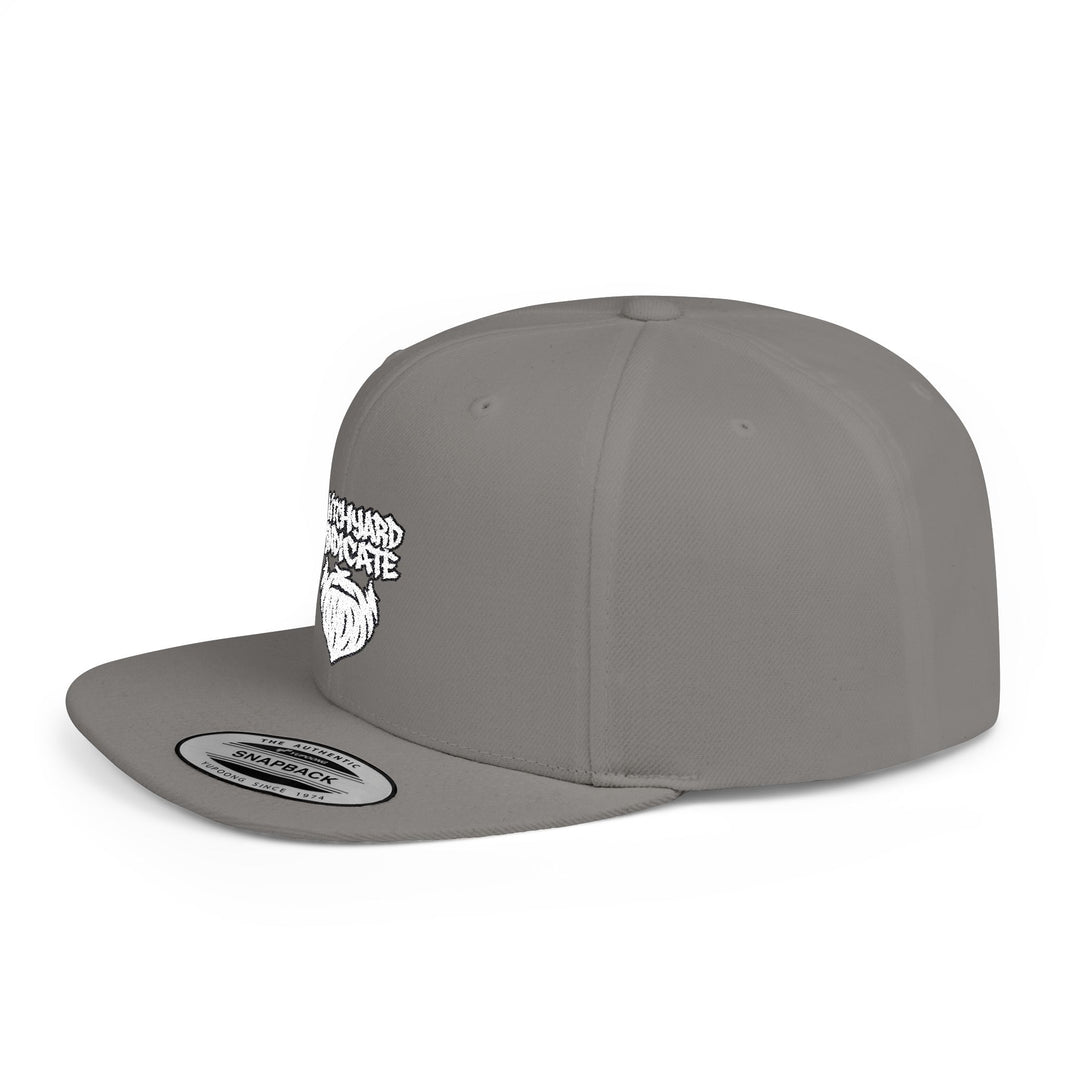 Stylish Flat Bill Snapback Hat, Casual Fashion Accessory, Trendy Gift for Him, Everyday Wear, Streetwear Essential