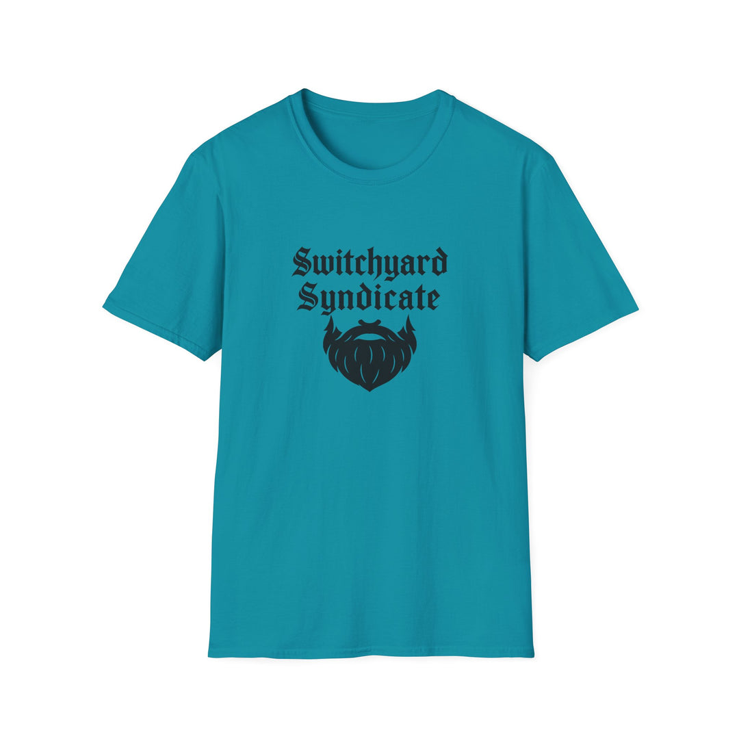 Beard Enthusiast Unisex T-Shirt - Perfect for Gifts, Casual Wear, Events, and Bearded Celebrations, Switchyard Syndicate Tee, Beard On Shirt