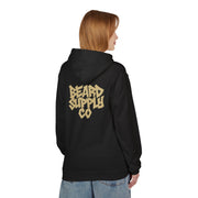 Beard Supply Co. Gold Logo Hoodie — "Swerve Hard, Swerve Rare"