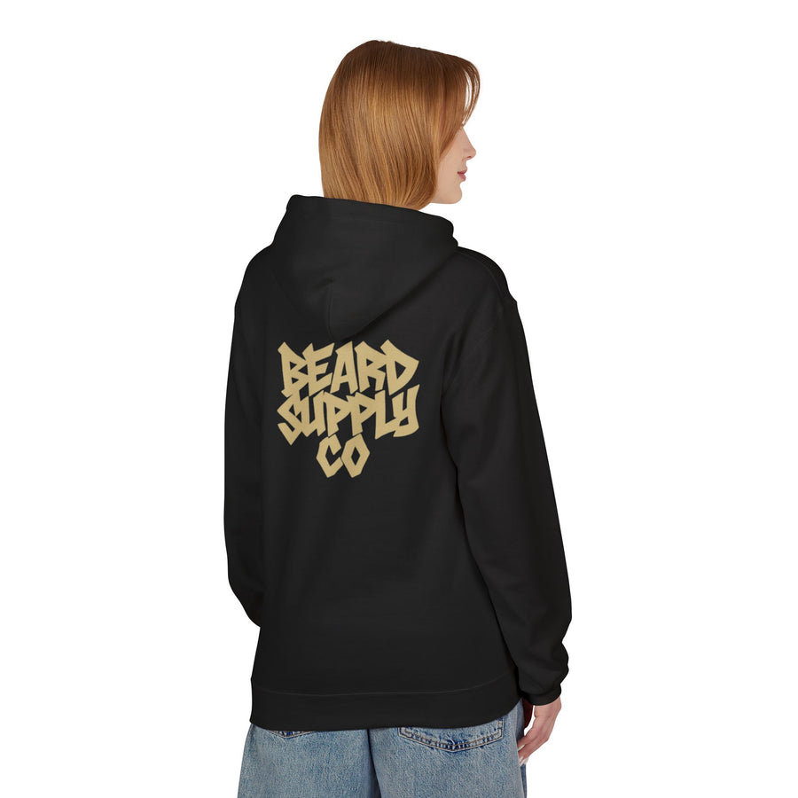 Beard Supply Co. Gold Logo Hoodie — "Swerve Hard, Swerve Rare"