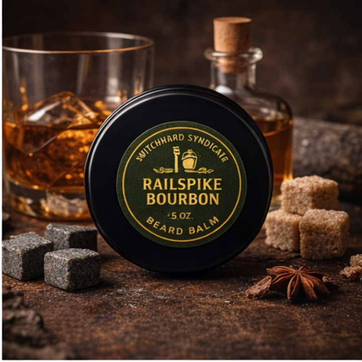 Railspike Bourbon Beard Balm Sample