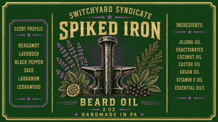 Spiked Iron Beard Balm & Beard Oil