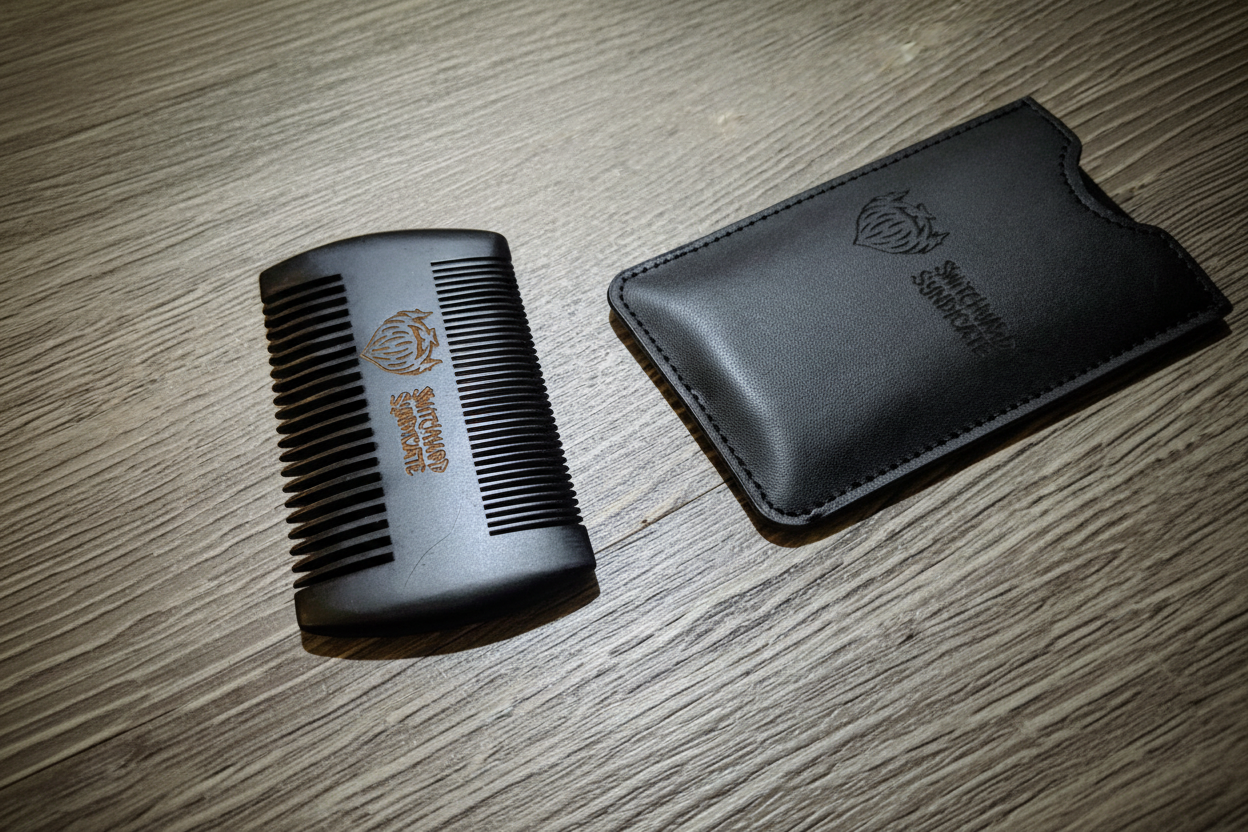 Cleaned up beard brushes and combs image