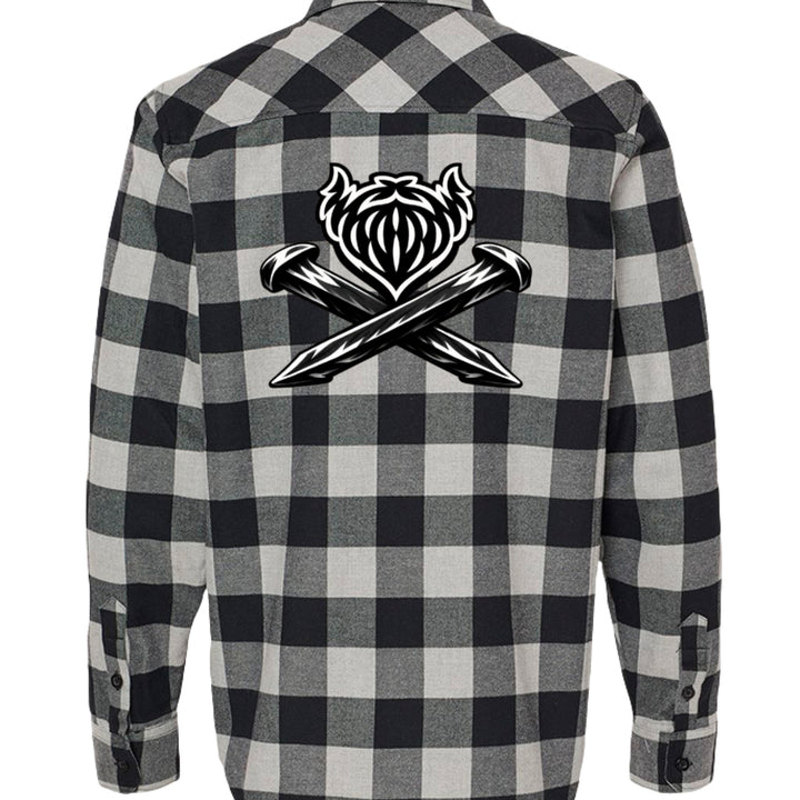 Grey Heather/ Black - BACK