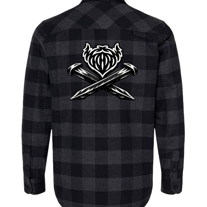Charcoal Heather/ Black - BACK